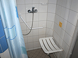 Sprchový kout pro nemocné na pokoji