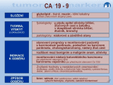 CA 19 – 9 (onkofetální antigen)
